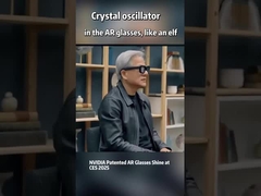 Crystal oscillator used in AR Glasses